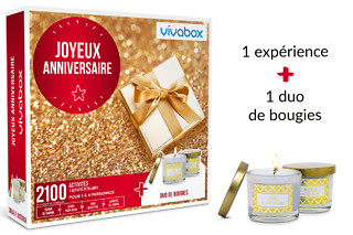 Coffret Cadeau Joyeux Anniversaire Vivabox