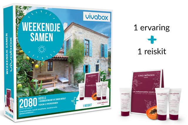 Geschenkdoos Weekendje Samen | Vivabox